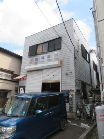 草加市松江６丁目の工場の外観