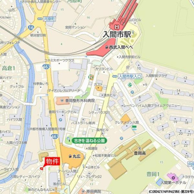 【地図】 | プランヴェール入間霞川