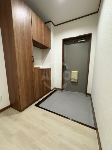 エフアール西田辺の玄関|エフアール西田辺　玄関