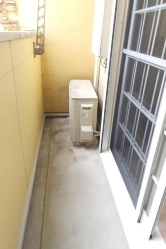 リブレア津福本町Ａ棟のバルコニー