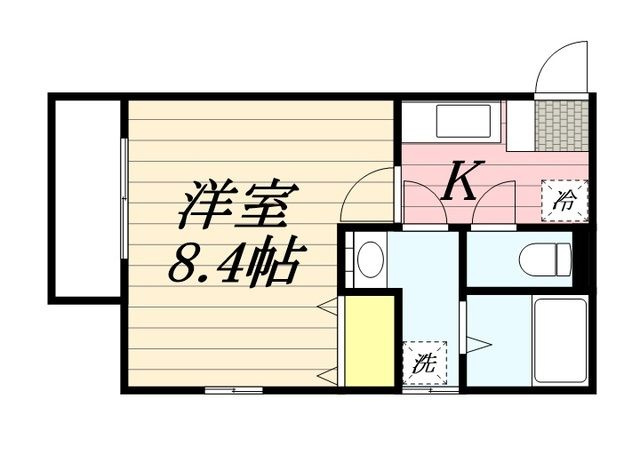 リブレア津福本町Ａ棟の間取り