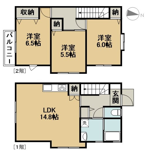 K・S HOUSEの間取り