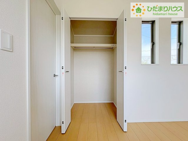 ひたちなか市足崎　新築戸建　D号棟の収納|洋室B