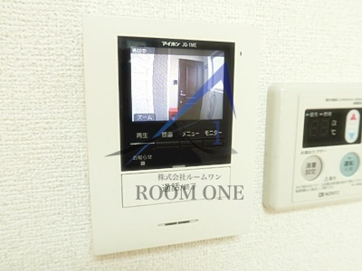 らびっとはうすのセキュリティ|モニター付きインターホンです。