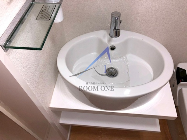 プラージュ白金台の洗面所|洗面台です。