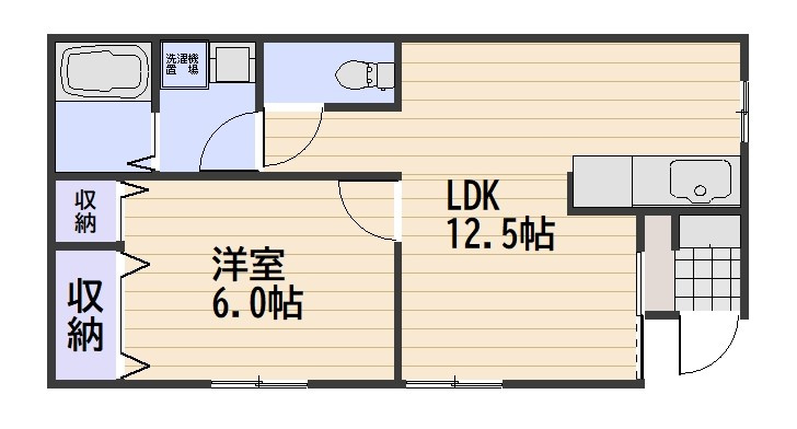 コーポラスK＆Kの間取り