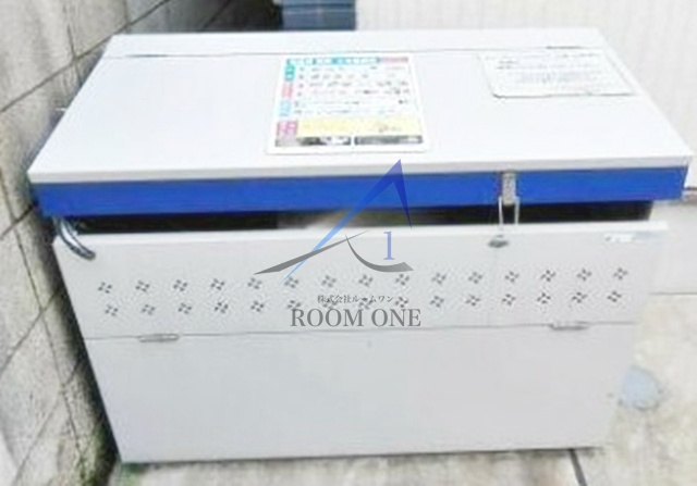 ベネボレンス千早のその他共用部分|敷地内ごみ置き場です。