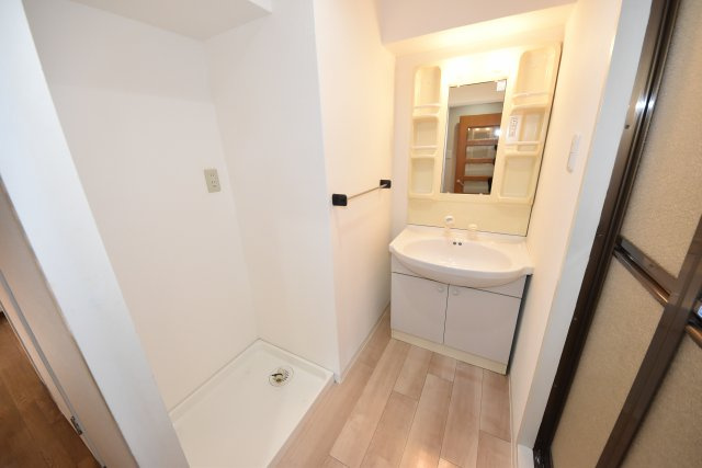 アルボール西道頓堀の洗面所