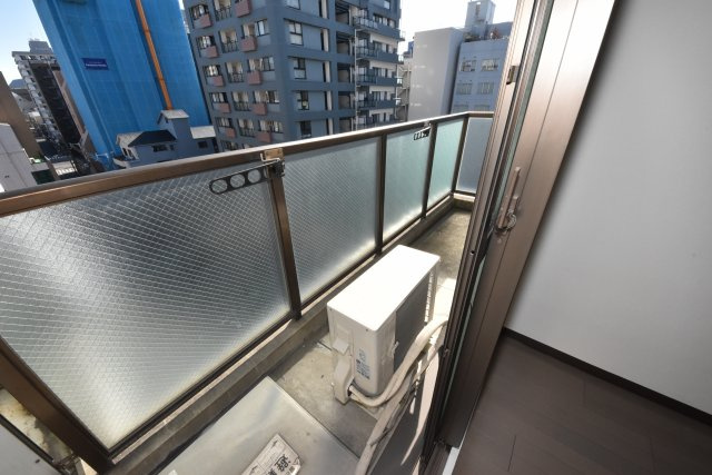 アルボール西道頓堀のバルコニー