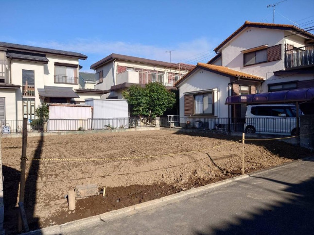 敷地面積39坪　売地　川越市牛子の外観|日当たり良好です♪敷地面積39.32坪！建築条件なし！