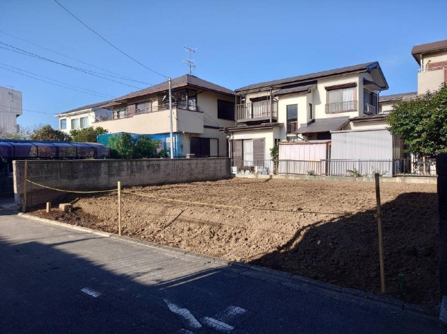 敷地面積39坪　売地　川越市牛子の外観