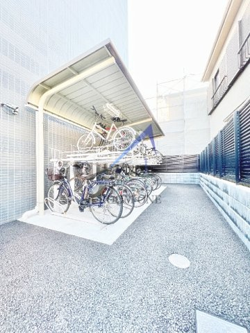 レアライズ蒲田Ⅱのその他共用部分|駐輪場です。