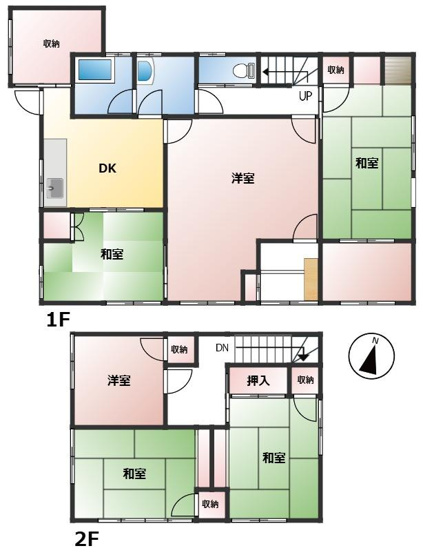 【間取り】 | 福津市福間南3丁目戸建