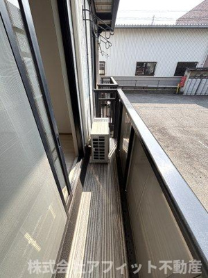【バルコニー】 | ジュネス曙B | 南西向き