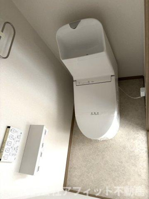 【トイレ】 | ジュネス曙B | 温水洗浄暖房便座