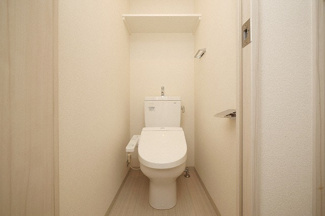 【トイレ】 | エス・キュート京町堀 | シンプルで使いやすいトイレです