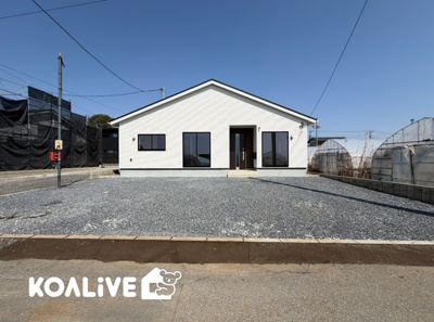 【前面道路含む現地写真】 | 伊勢崎市市場町　平屋　新築住宅
