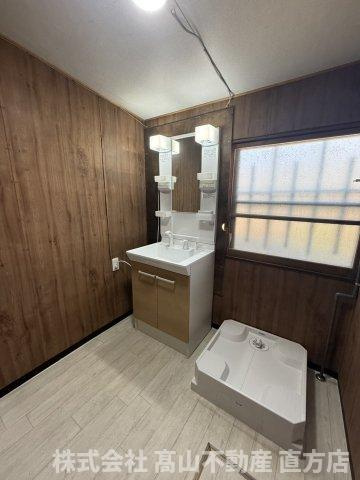 下新入戸建ての洗面所