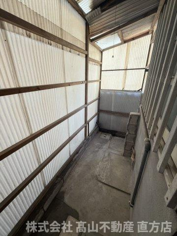 下新入戸建てのバルコニー