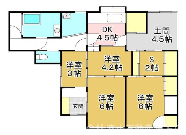 下新入戸建ての間取り