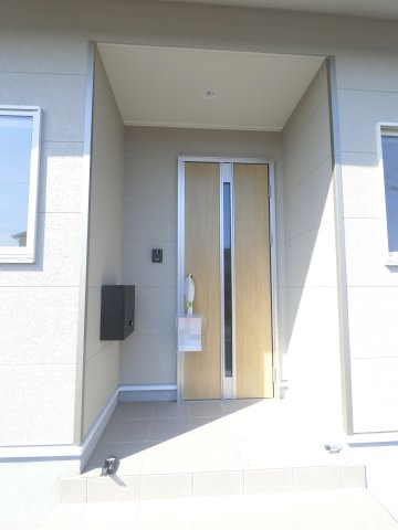 みやき町原古賀　第３　２号棟の玄関|毎日通る玄関はこちらです