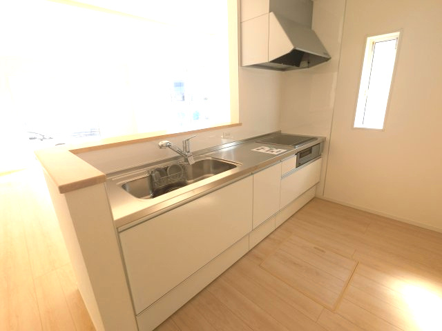 みやき町原古賀　第３　２号棟のキッチン|キッチンです