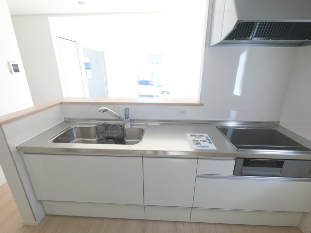 みやき町原古賀　第３　２号棟のキッチン|使いやすいキッチンです