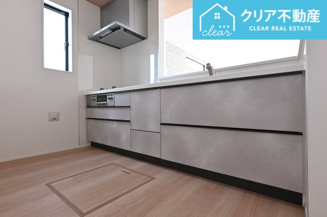 【キッチン】 | 太田市新田上江田町　GRAFARE | 対面タイプならキッチン内にいながらご家族やお客様との会話が楽しめます