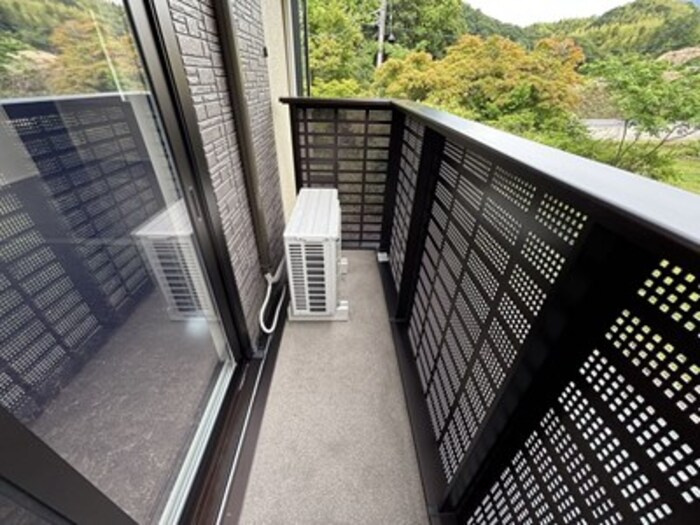 Una Casa Famiglia　Ⅱ棟のバルコニー