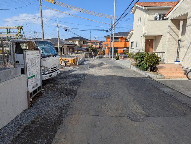 日立市東大沼町3期の前面道路含む現地写真|前面道路含む現地写真です