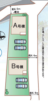 日立市東大沼町3期の区画図|区画図です。