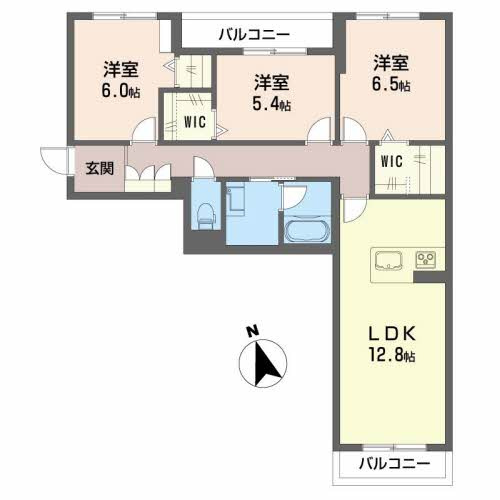 Arandanoの間取り