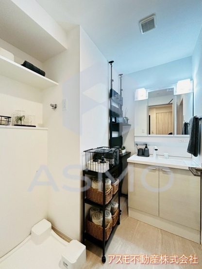 【洗面所】 | ルフォンプログレ南森町 | 同マンション別部屋参考写真