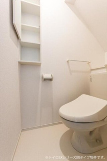 【トイレ】 | ベル　リュミエール | ゆったりとした空間のトイレです