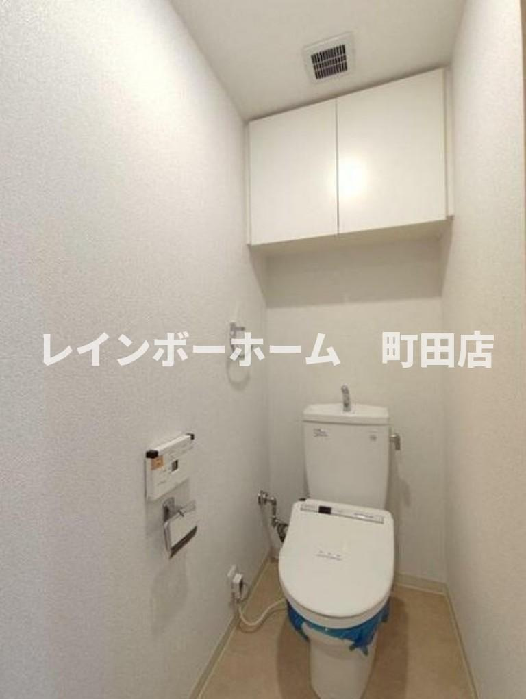 KDXレジデンス町田※初期費用分割あと払いサービス利用可能物件のトイレ