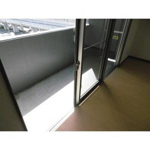 熊本市西区花園１丁目の賃貸マンションのバルコニー