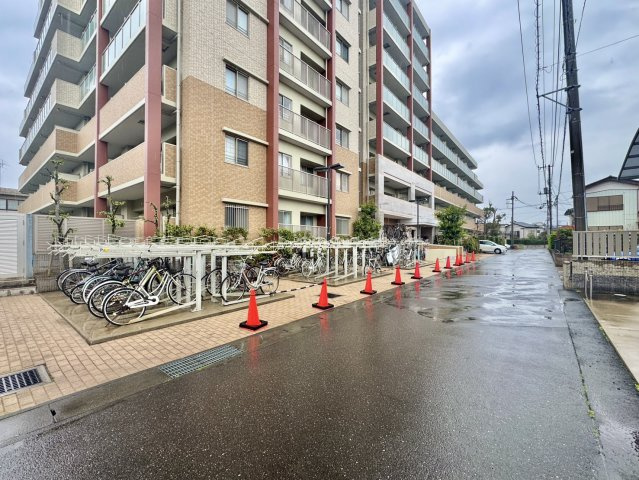 マリーナガーデン土浦の駐輪場
