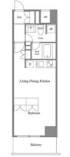 【間取り】 | 南堀江アパートメントシエロ