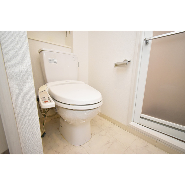 南堀江アパートメントグランデのトイレ|シンプルで使いやすいトイレです
