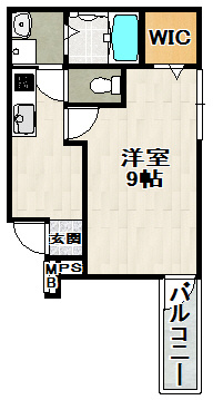 フジパレス宝塚小林Ⅰ番館Ⅱ番館の間取り