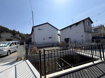 【前面道路含む現地写真】 | 修学院水上田町　分譲地【1期2次・全4区画】