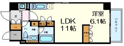 【間取り】 | 南堀江アパートメントシエロ