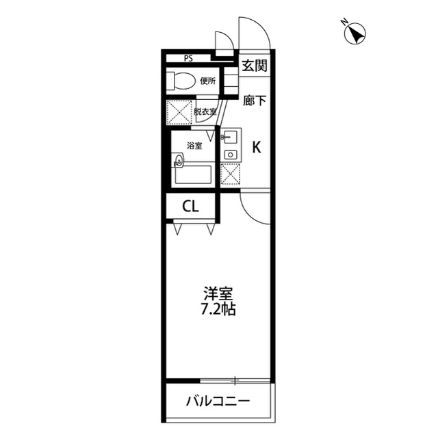 アムール TAKAHARAの間取り