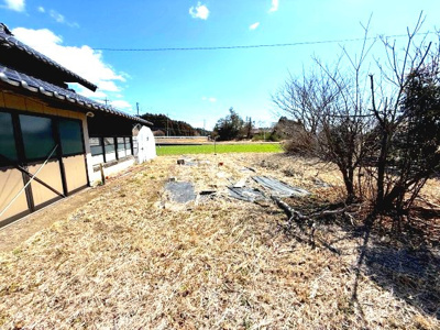 【庭】 | 那珂市福田　中古平屋
