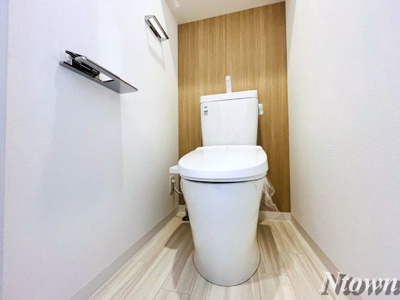 【トイレ】 | ディアレイシャス東別院Ⅱ | 落ち着いた色調のトイレです