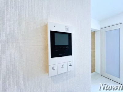 【セキュリティ】 | ディアレイシャス東別院Ⅱ | モニター付きインターホンです。