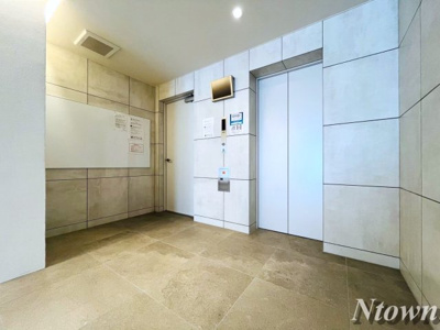 【ロビー】 | ディアレイシャス東別院Ⅱ | 落ち着いたロビーです