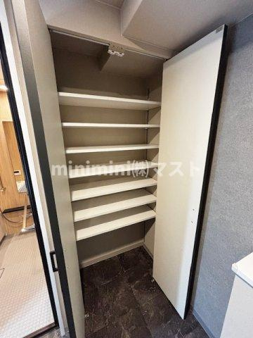 大阪市中央区瓦屋町１丁目の賃貸マンションの収納