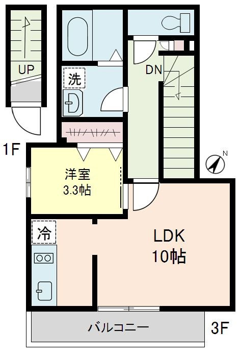 ベル・フルールの間取り