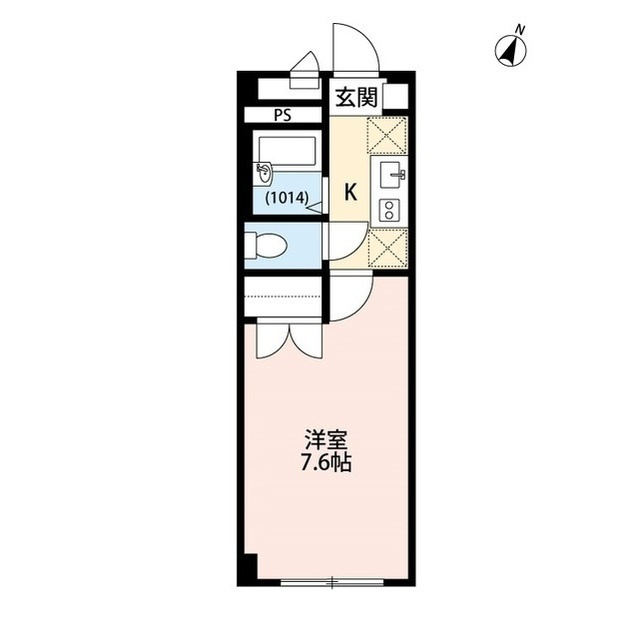 アンプルール フェール 上福岡Ⅱの間取り